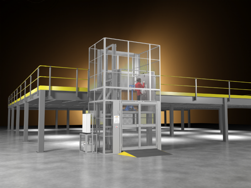 ride along material lift